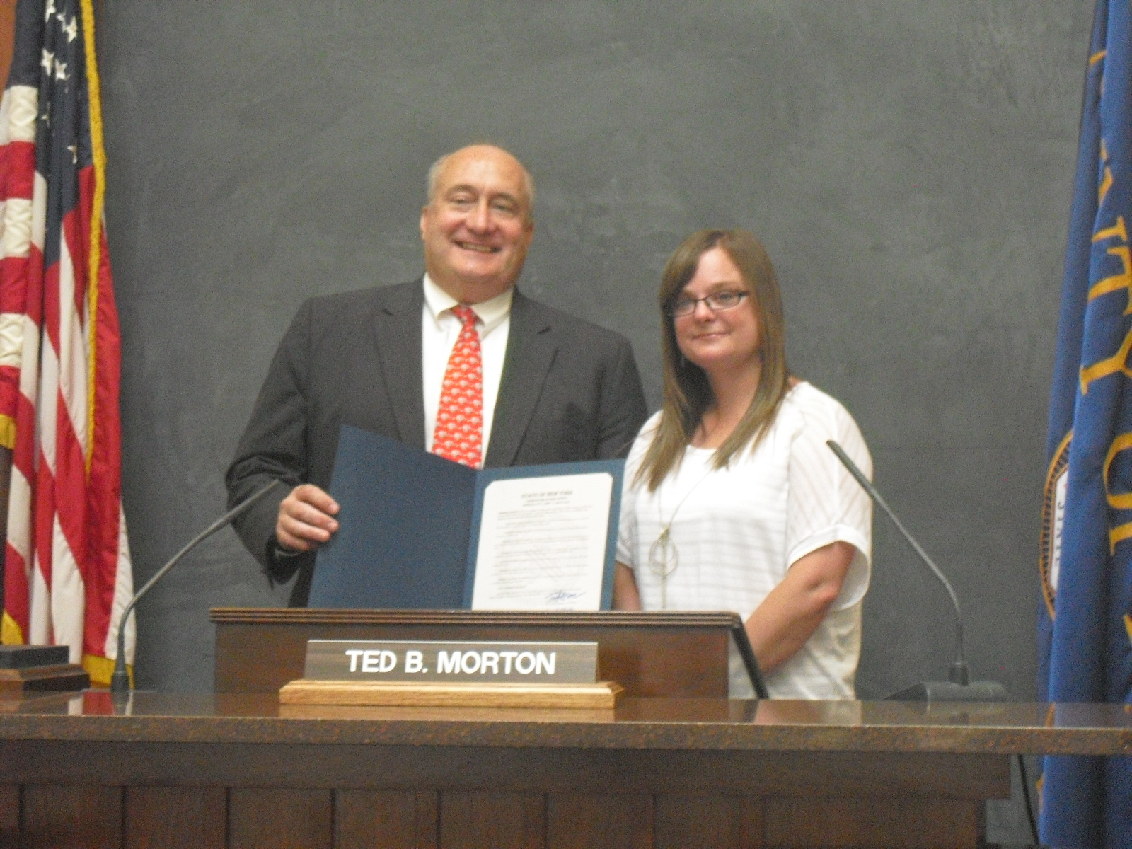 Renee Cerullo and Ted Morton Erie County Legislative